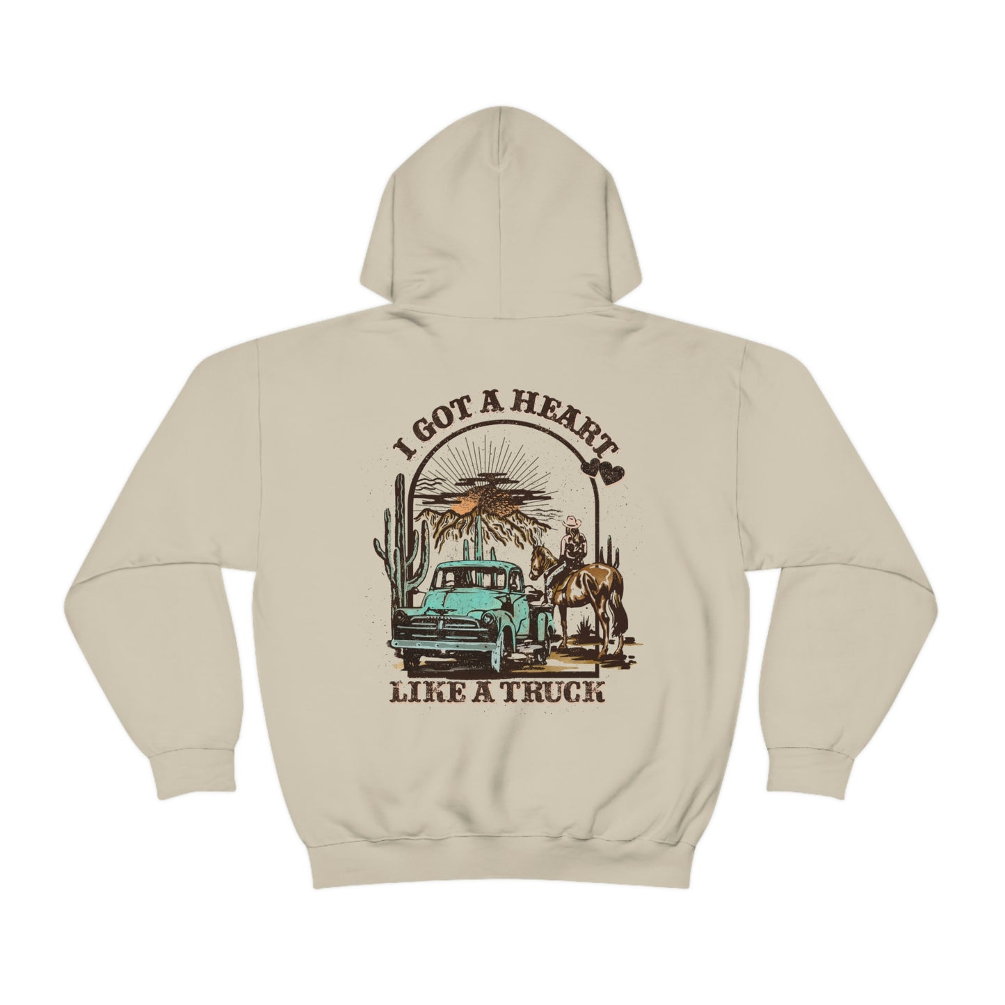 CJ Heart Like a Truck Hoodie