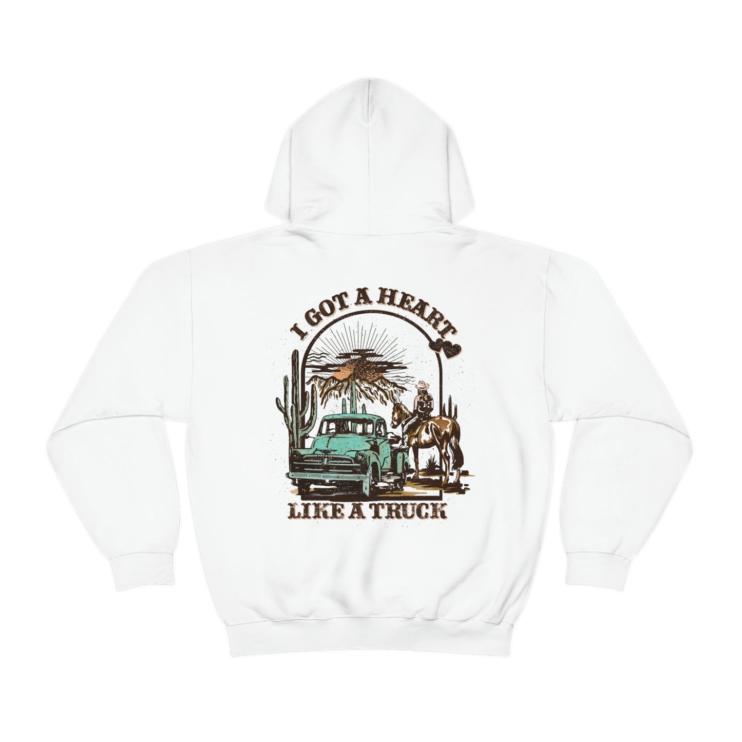 CJ Heart Like a Truck Hoodie