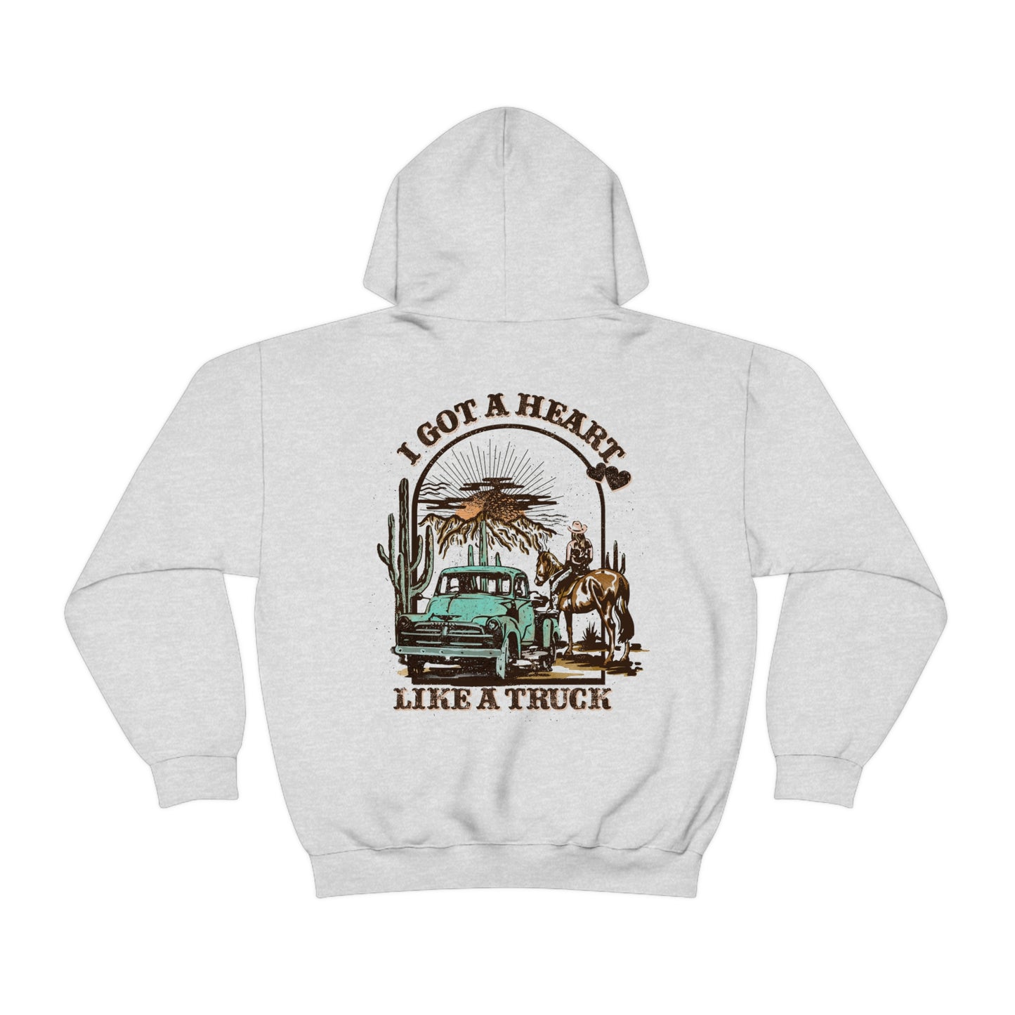 CJ Heart Like a Truck Hoodie