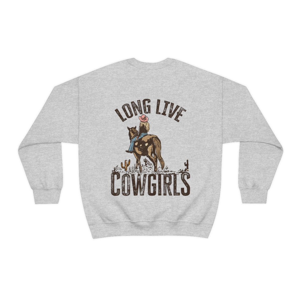 CJ Long Live Cowgirls Heavy Blend™ Crewneck Sweatshirt