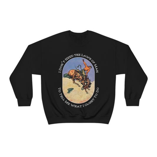 CJ Laws of Man Crewneck Sweatshirt